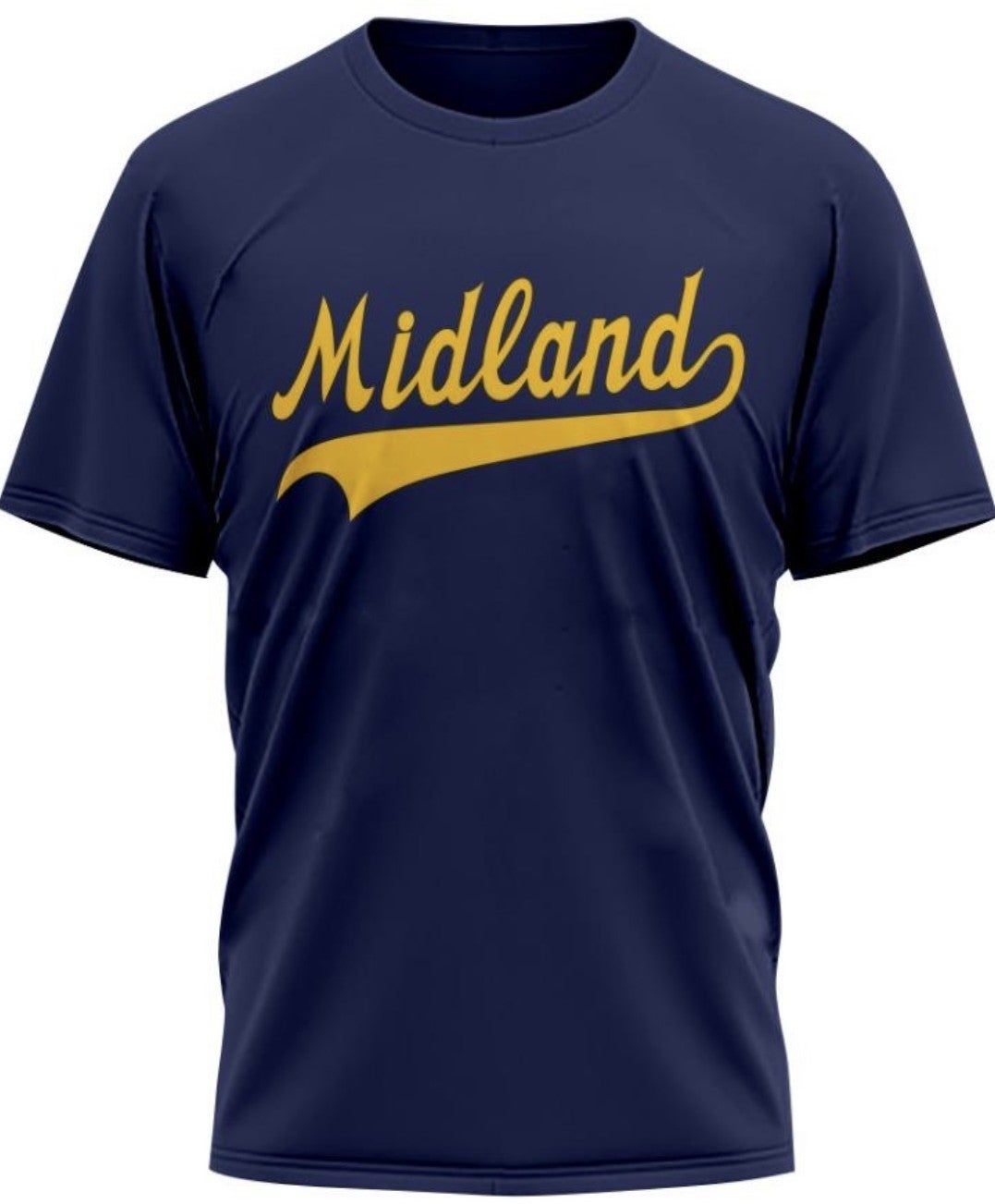 Midland Navy Dry-Fit Tee
