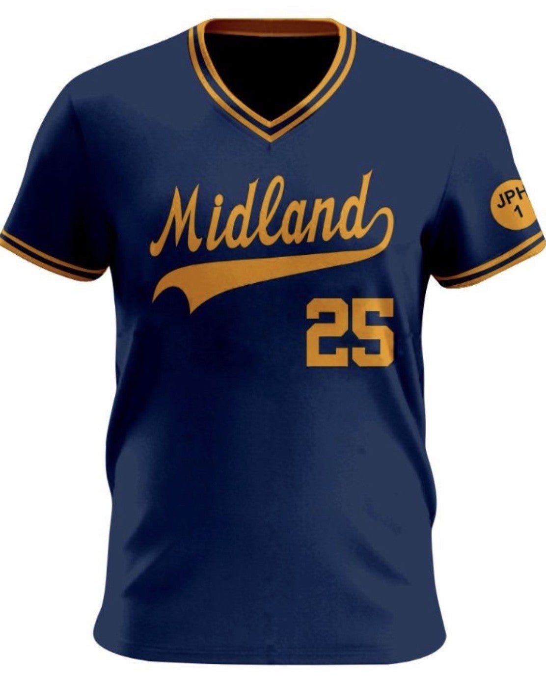 Midland Navy Rawlings Jersey